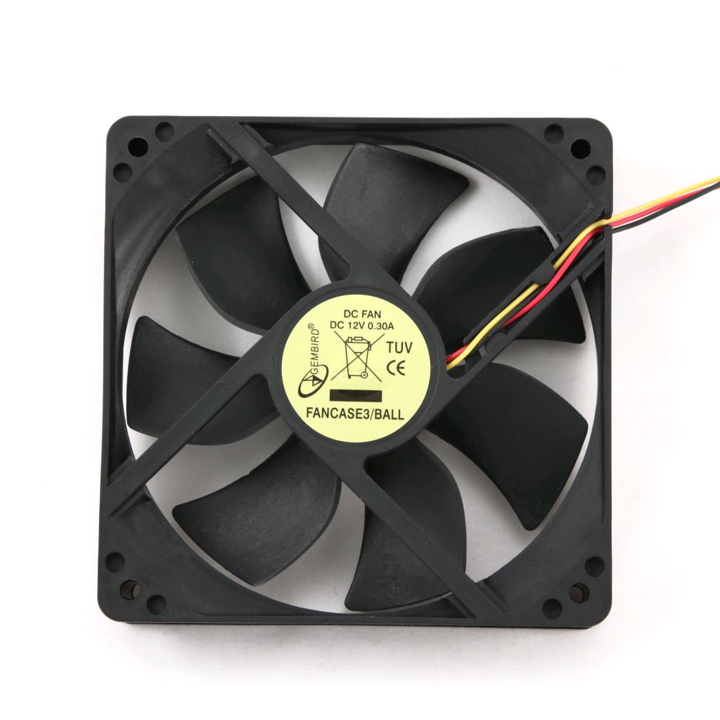 Gembird 12cm golyóscsapágyas hűtőventilátor házhoz (FANCASE3/BALL) Gembird 12cm golyóscsapágyas hűtőventilátor házhoz (FANCASE3/BALL)