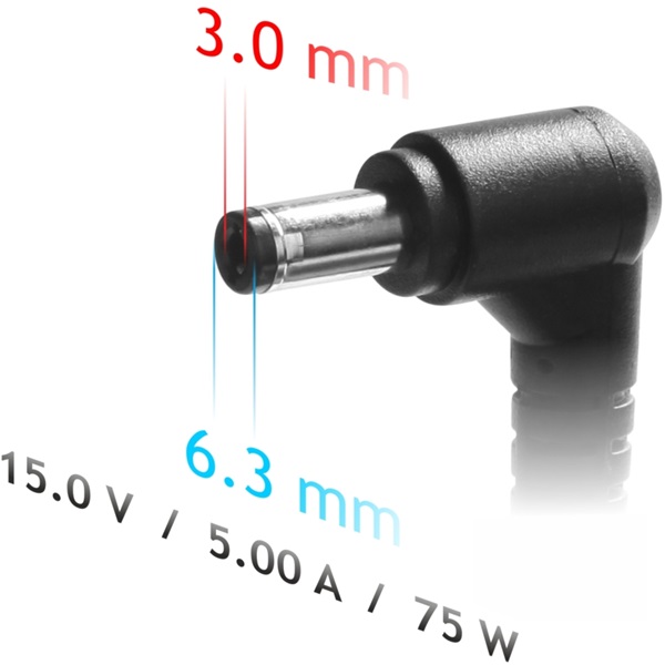 Akyga Notebook Adapter 75W Toshiba (AK-ND-14)