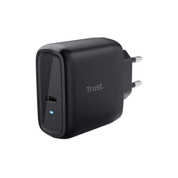 Trust Maxo 65W USB-C 5-20V Telefon töltő Fekete Trust Maxo 65W USB-C 5-20V Telefon töltő Fekete