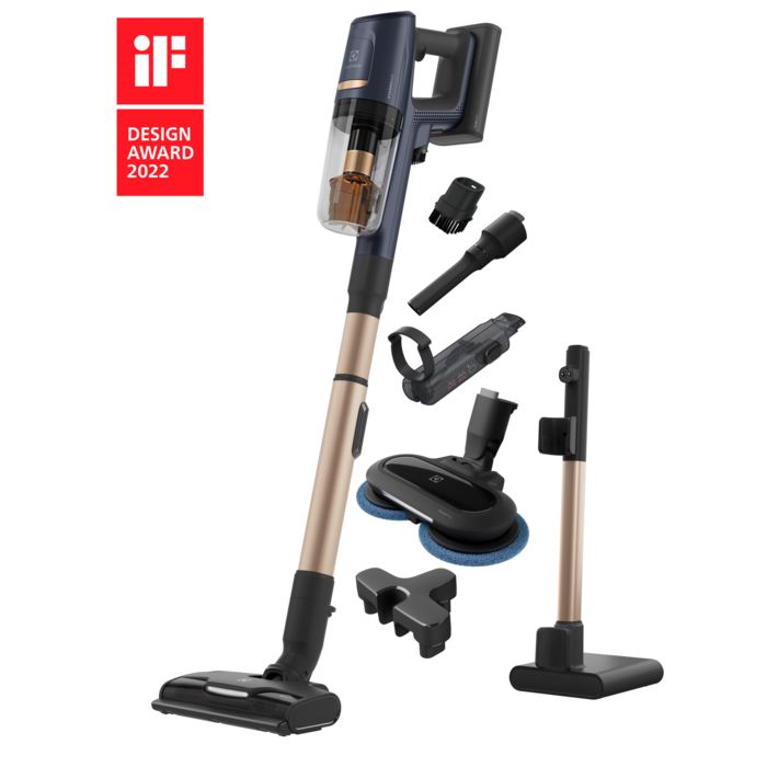 Electrolux EP81B25WET 800 vezeték nélküli álló porszívó indigókék Electrolux EP81B25WET 800 vezeték nélküli álló porszívó indigókék