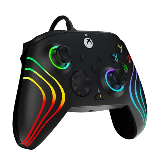 PDP Afterglow Wave Xbox Series X|S/Xbox One/PC 3,5 mm audio Lighting vezetékes kontroller