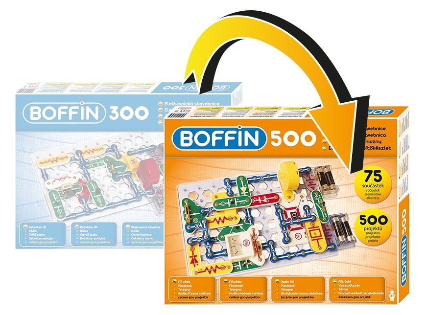 Boffin 300 - Boffin 500 bővítő készlet (GB2011)