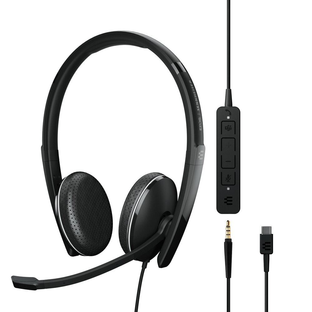 EPOS-SENNHEISER ADAPT 165T II USB-C sztereó headset fekete EPOS-SENNHEISER ADAPT 165T II USB-C sztereó headset fekete