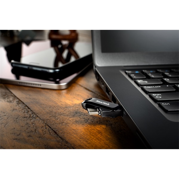 Sandisk 512GB Ultra Dual Drive Go Type-C USB3.2 Fekete