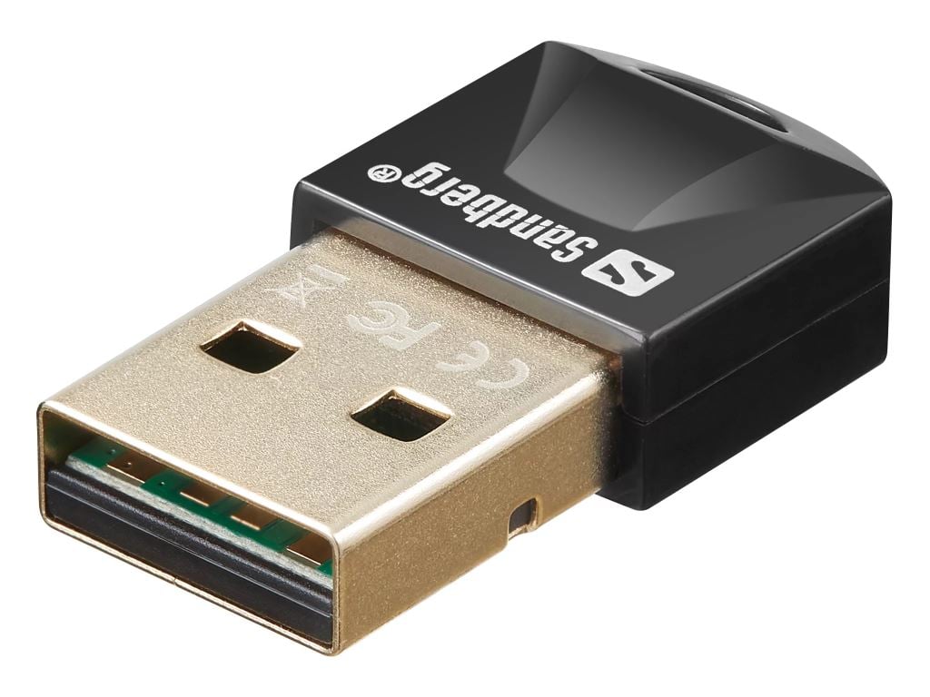 Sandberg USB Bluetooth 5.0 Dongle adapter fekete (134-34) Sandberg USB Bluetooth 5.0 Dongle adapter fekete (134-34)