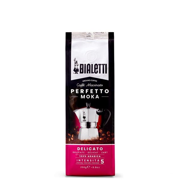 Bialetti Perfetto Moka Delicato őrölt kávé 250g (96080319) Bialetti Perfetto Moka Delicato őrölt kávé 250g (96080319)