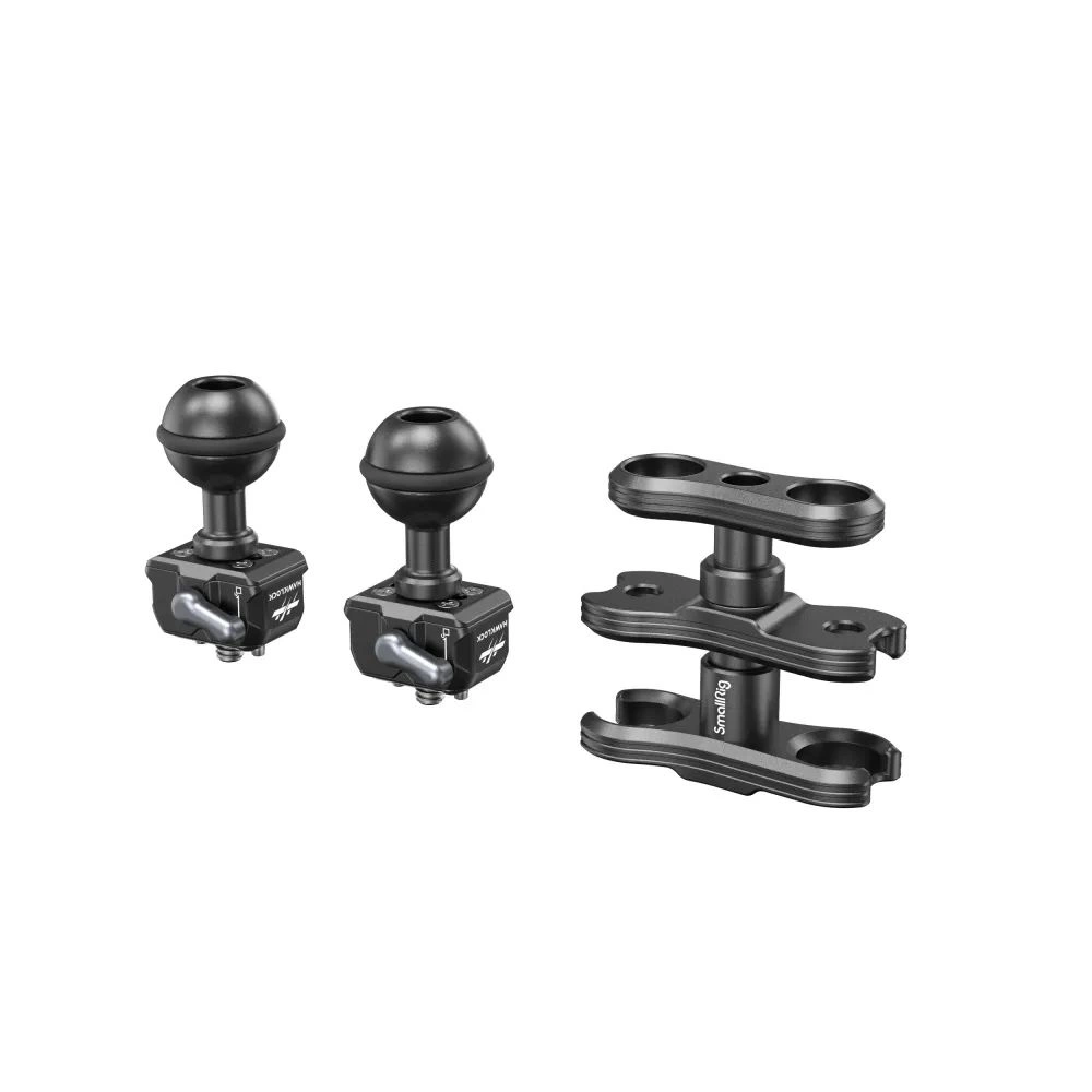 SMALLRIG Drop-in HawkLock mini Magic Arm with Quick Release Ball Head  