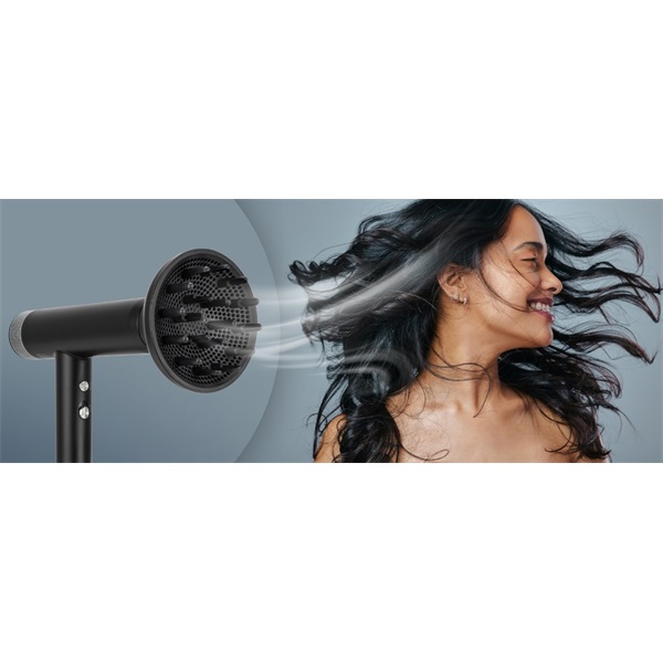 Humanas  HD-AT03   2000W 4 hőmérséklet 2 teljesítmény fokozat  LED  mágneses rögzítés  Air Touch  luxus hajszárító