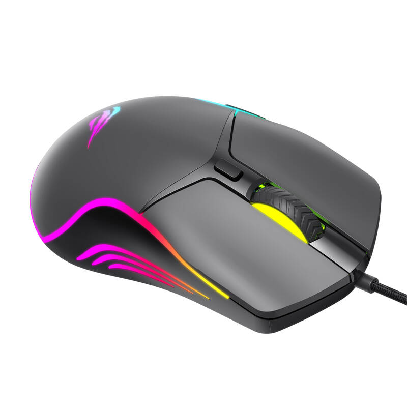 Havit MS1029 RGB vezetékes  gamer  egér Fekete 