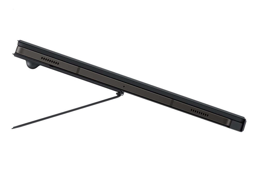 Samsung EF-DX815BBEGGB Galaxy Tab S9+ oldalra nyíló billentyűzetes tok Fekete