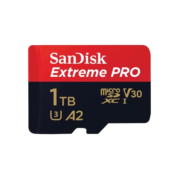 Sandisk 1TB SD micro Extreme Pro (SDXC Class 10 UHS-I U3) memória kártya adapterrel Sandisk 1TB SD micro Extreme Pro (SDXC Class 10 UHS-I U3) memória kártya adapterrel