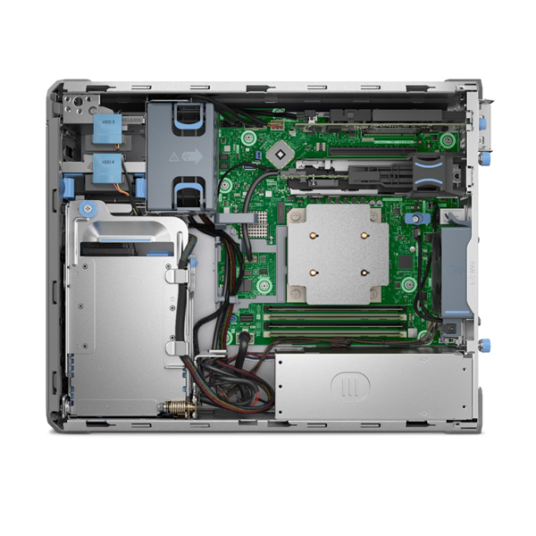 DELL ISG szerver PE T160 torony (3x3.5"), 4C E-2414 2.6GHz, 1x16GB, 1x480GB RI SSD; S160, iD9 Ba., 300W.