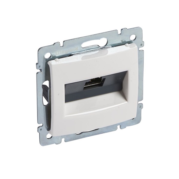 Legrand 770072 Valena Cat.6A STP fehér RJ45 informatikai csatlakozóaljzat