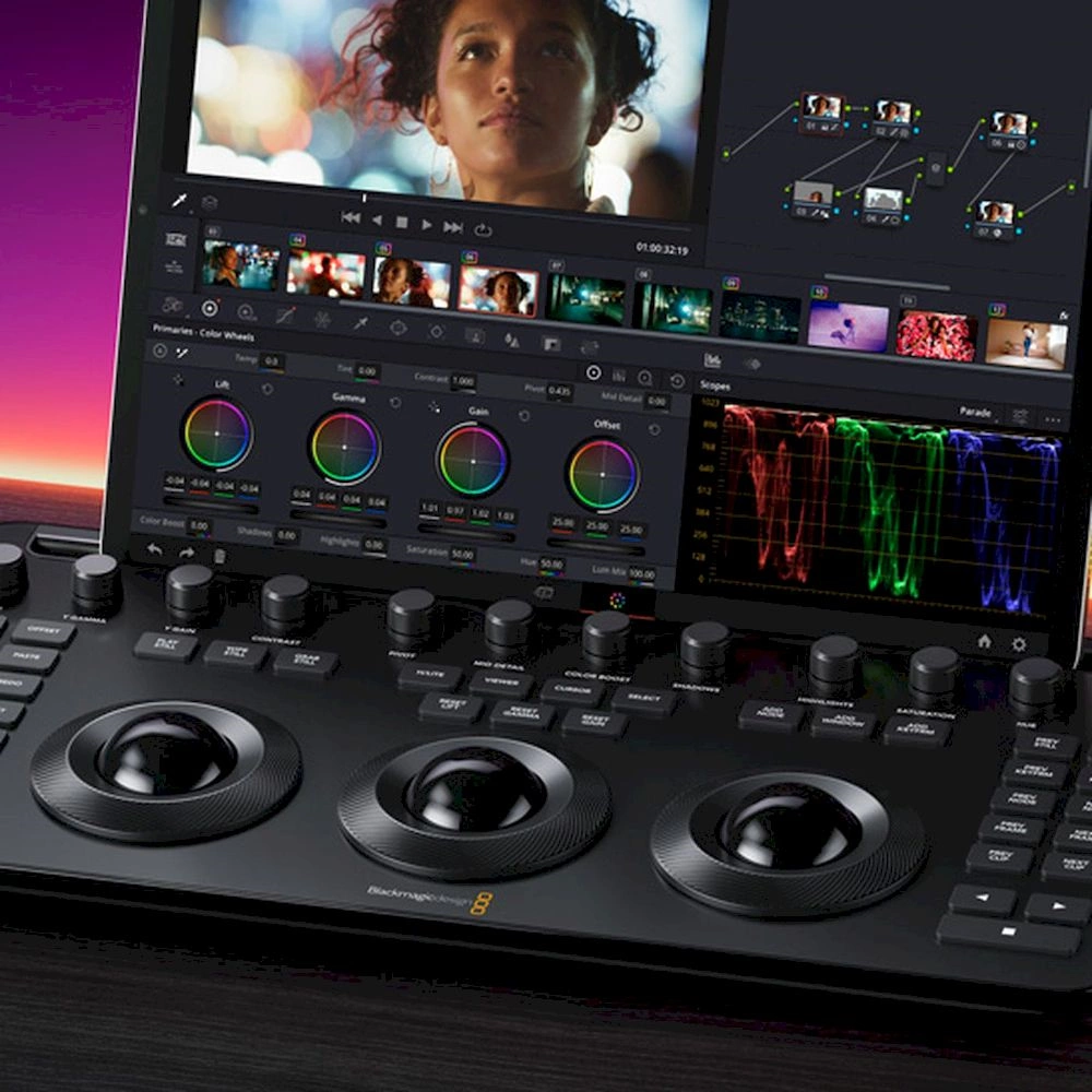 BLACKMAGIC DESIGN DaVinci Resolve Micro Color Panel BLACKMAGIC DESIGN DaVinci Resolve Micro Color Panel