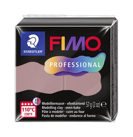 FIMO Professional 57 g égethető gyurma Dusty pink
