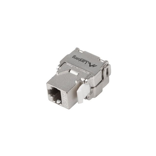 Lanberg KSF5-2000 Cat5e FTP 180°-os szerszám nélkül szerelhető árnyékolt RJ45 Keystone jack Lanberg KSF5-2000 Cat5e FTP 180°-os szerszám nélkül szerelhető árnyékolt RJ45 Keystone jack