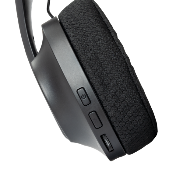  White Shark GH-2441B FALCON vezeték nélküli gamer fejhallgató mikrofonnal Fekete