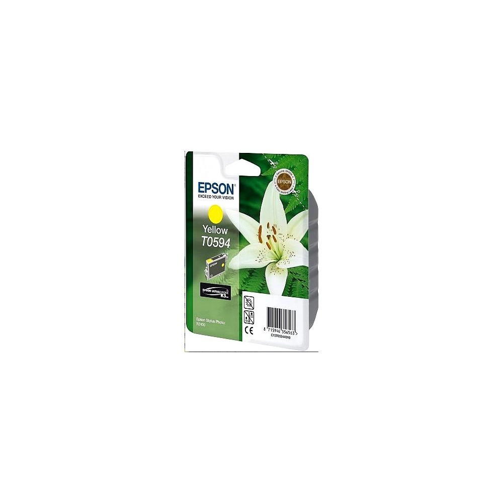Epson T0594 13ml C13T05944010 Sárga Tintapatron Eredeti Epson T0594 13ml C13T05944010 Sárga Tintapatron Eredeti