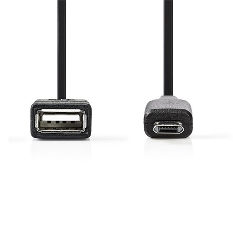 Nedis CCGP60515BK02 USB 2.0 OTG KÁBEL Nedis CCGP60515BK02 USB 2.0 OTG KÁBEL