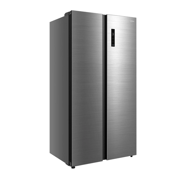Midea MDRS710FGD46 Hűtő:349L Fagyasztó:206L No frost hűtőszekrény Side-by-side Inox