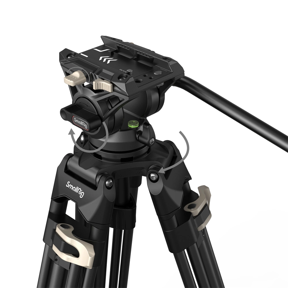 SMALLRIG AD-01 3751 Heavy-Duty Fluid Head Tripod