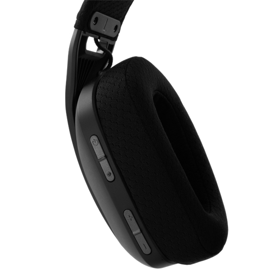  White Shark GH-2442B BUTTERFLY vezeték nélküli gamer fejhallgató mikrofonnal Fekete