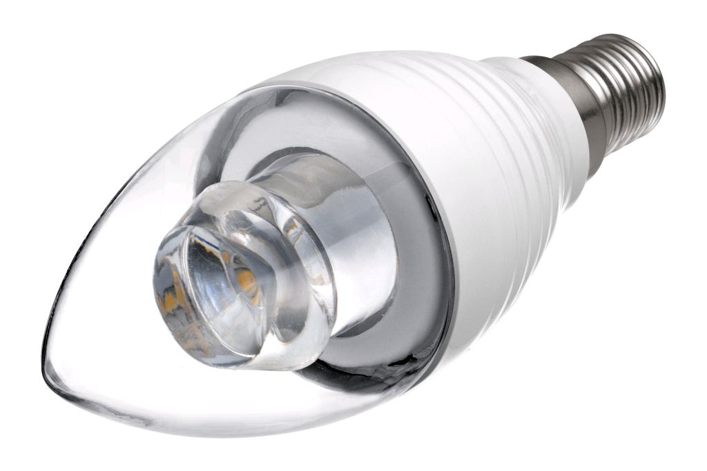 Samsung Candle 3.2W  2700K E14 170D Clear B LED gyertya fényforrás (SI-A8W031180EU)
