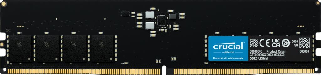 8GB 5600MHz DDR5 RAM Crucial CL46 (CT8G56C46U5)