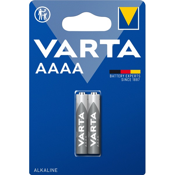 Miniceruza elem AAAA, 1,5V 640 mAh, 2 db, Varta Professional LR8, LR8D425, R8D425, LR61, E96, MX2500, V4004 Miniceruza elem AAAA, 1,5V 640 mAh, 2 db, Varta Professional LR8, LR8D425, R8D425, LR61, E96, MX2500, V4004