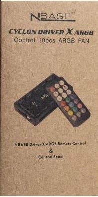 nBase Cyclon DriverX ARGB vezérlő + távirányító (2479)