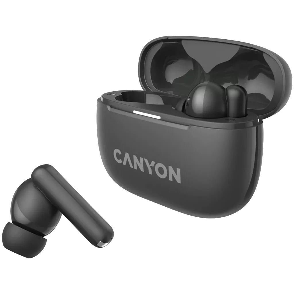 Canyon OnGo 10 ANC TWS-10 Bluetooth fülhallgató fekete (CNS-TWS10BK) Canyon OnGo 10 ANC TWS-10 Bluetooth fülhallgató fekete (CNS-TWS10BK)