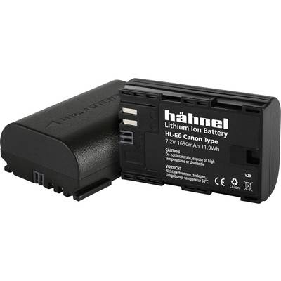 Kamera akku Hähnel Megfelelő eredeti akku LP-E6 7.2 V 1650 mAh HL-E6