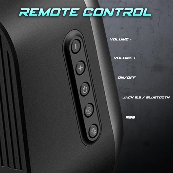 Spirit of Gamer  Fanatic 500  Hangszóró 2.0 Fekete Spirit of Gamer  Fanatic 500  Hangszóró 2.0 Fekete