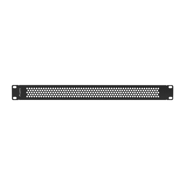 Lanberg AK-1411-B 19" 1U fekete fém hálós/perforált vakpanel Lanberg AK-1411-B 19" 1U fekete fém hálós/perforált vakpanel