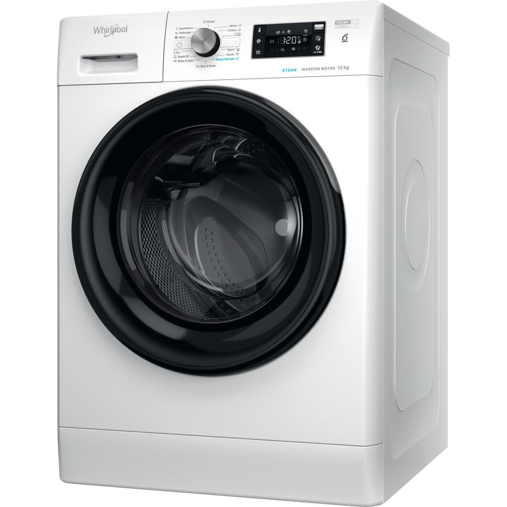 Whirlpool FFB 10469 BV EE Elöltöltős mosógép - 10 kg, 1000 ford./perc, A Energiaosztály, 6. Érzék technológia, Steam Refresh
