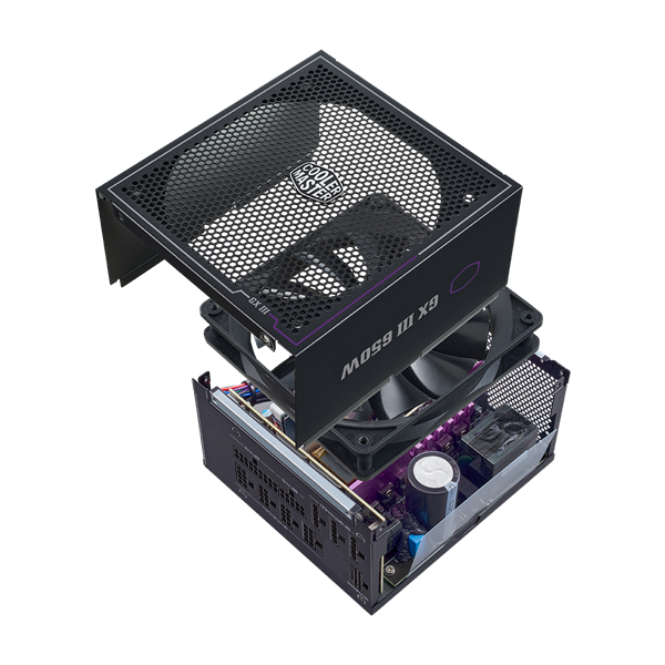 COOLER MASTER Moduláris GX III GOLD 650 650W 13,5cm ATX 3.0 80+ Gold Tápegység 