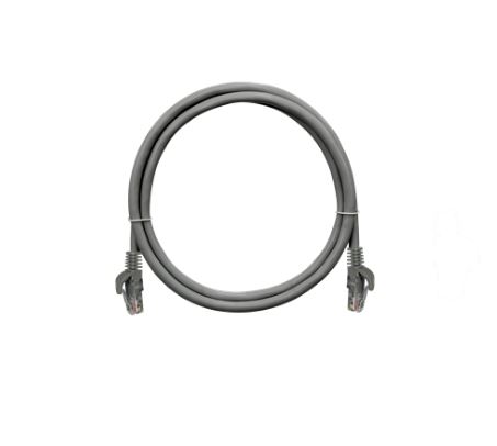 Nikomax Patch kábel UTP, Essential Series, CAT6, LSZH, 0,3m, szürke Nikomax Patch kábel UTP, Essential Series, CAT6, LSZH, 0,3m, szürke