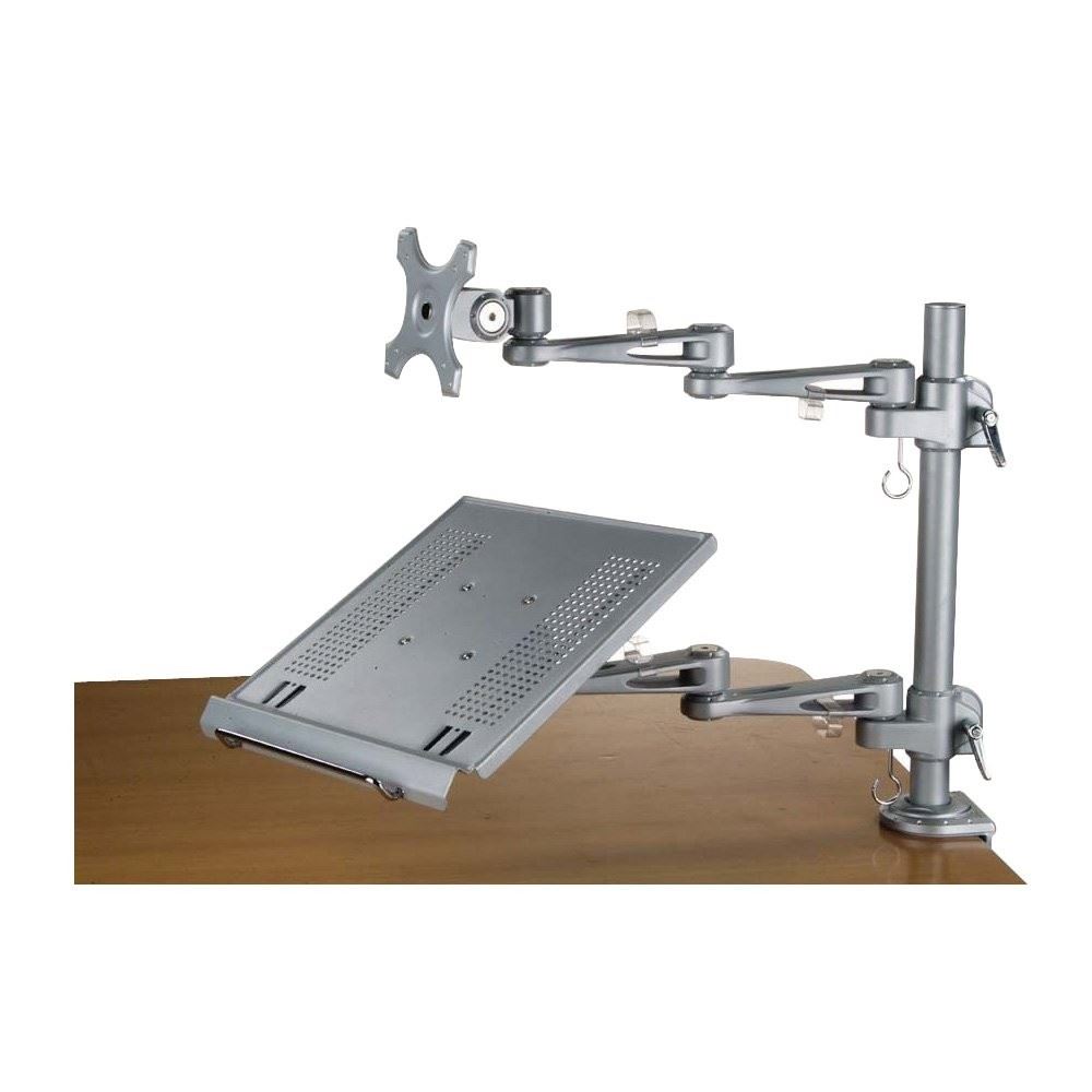 Lindy Desktop Notebook Arm asztali notebook tartó ezüst (40699) Lindy Desktop Notebook Arm asztali notebook tartó ezüst (40699)