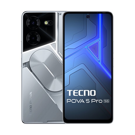 Tecno POVA 5 PRO 5G 8/256 Mobiltelefon Ezüst