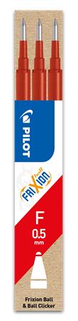 PILOT Rollertoll betét, 0,25 mm, törölhető, "Frixion Ball/Clicker", piros (PFRBP1) PILOT Rollertoll betét, 0,25 mm, törölhető, "Frixion Ball/Clicker", piros (PFRBP1)