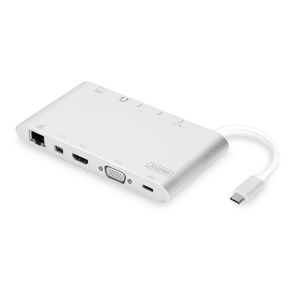 Digitus univerzális dokkoló állomás USB Type-C (DA-70861)
