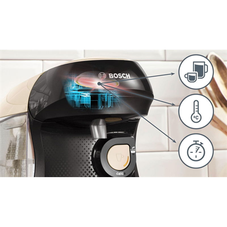 Bosch 107E KÁVÉFŐZŐ KAPSZULÁS TASSIMO HAPPY FEKETE