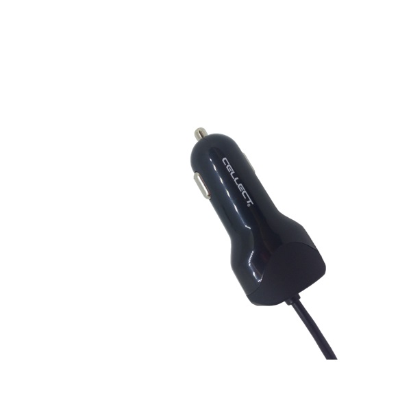Cellect MPCB-MIC-ADAPT-2.4A autós töltő micro USB kábellel + 1 x USB aljazat Cellect MPCB-MIC-ADAPT-2.4A autós töltő micro USB kábellel + 1 x USB aljazat