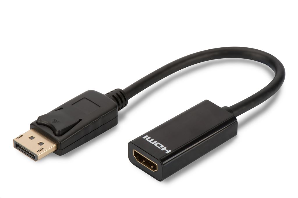 Assmann Display Port -> HDMI átalakító fekete (AK-340400-001-S) Assmann Display Port -> HDMI átalakító fekete (AK-340400-001-S)