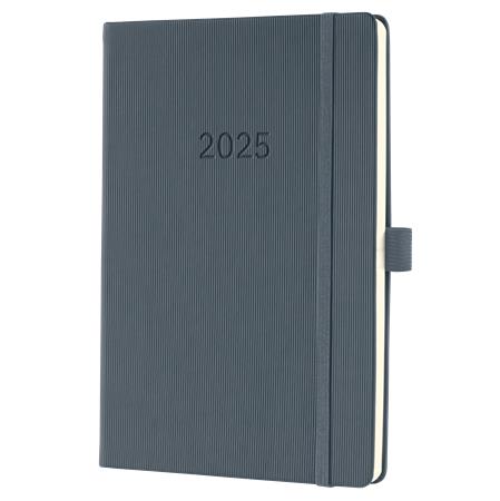 Sigel Naptár, A5, heti, 2025, kemény borító, "Conceptum", sötét szürke (SIC2566) Sigel Naptár, A5, heti, 2025, kemény borító, "Conceptum", sötét szürke (SIC2566)