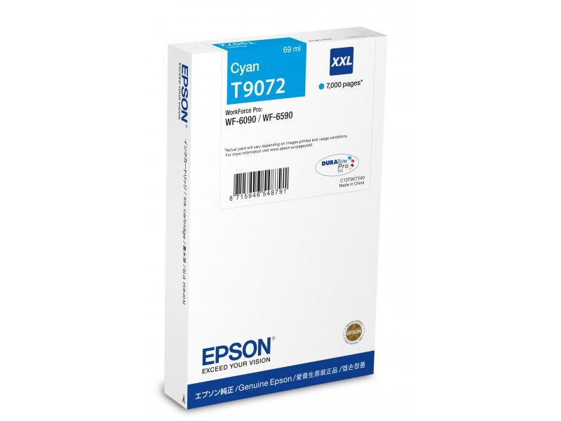 Epson C13T907240 WF-6xxx XXL patron cián Epson C13T907240 WF-6xxx XXL patron cián