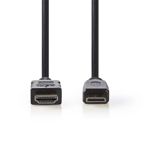Nedis CVGP34500BK20 Nagy sebességű HDMI kábel ethernet átvitellel 2m fekete (CVGP34500BK20)