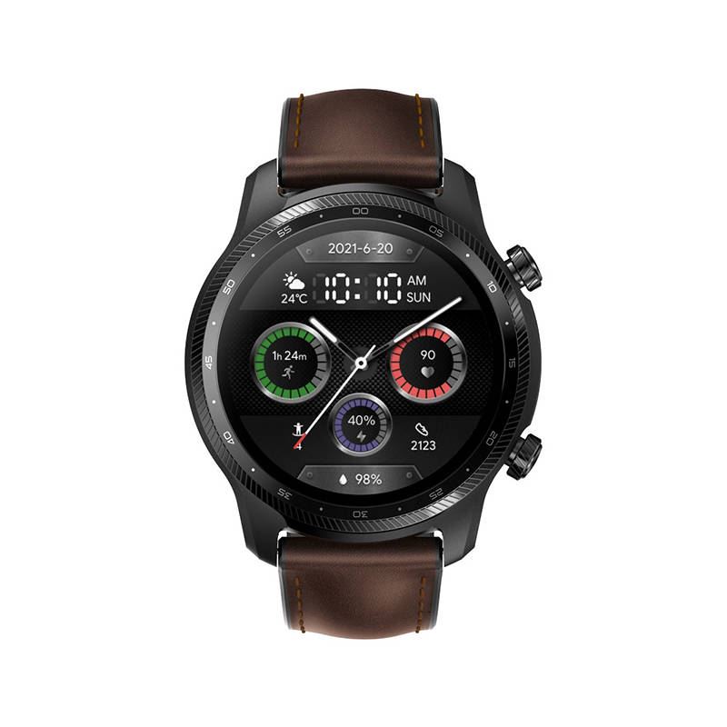 Mobvoi TicWatch Pro 3 Ultra LTE okosóra Shadow Black - fekete-barna Mobvoi TicWatch Pro 3 Ultra LTE okosóra Shadow Black - fekete-barna