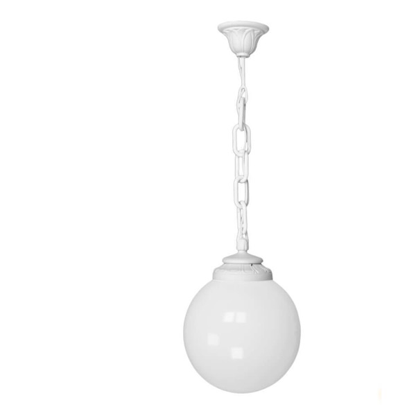 Fumagalli SICHEM/G250 kültéri függeszték lámpa E27 fehér/opál (G25.120.000.WYE27)