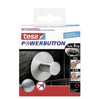 Klasszikus akasztó gomb O 50 x 31 mm, Tesa Powerbutton 59330 Klasszikus akasztó gomb O 50 x 31 mm, Tesa Powerbutton 59330